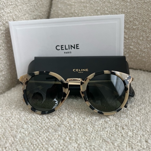 Celine Tortoise Shell Sunglasses - Picture 1 of 10